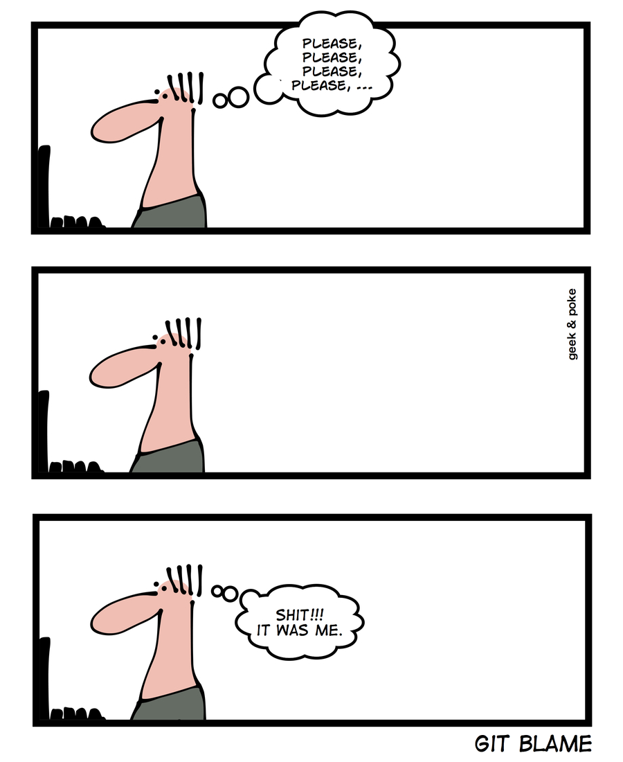 git blame